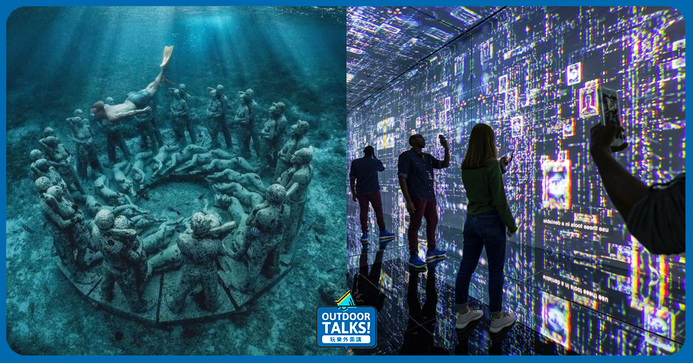 深海底下的秘密世界 墨西哥神秘水下博物館📍